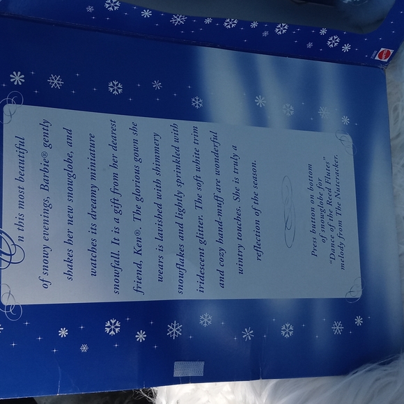 SNOW SENSATION BARBIE 1998 WITH ORIGINAL BOX - Picture 5 of 12